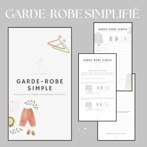 Garde-Robe simplifié - Décompte des morceaux